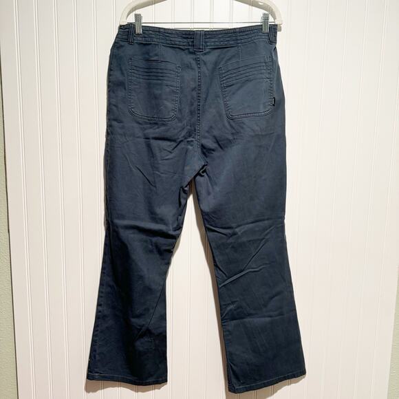 Prana Sancho Slim Pants Gray Blue Size 12 - Picture 5 of 6